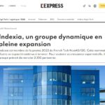 2022-04-21 Lexpress Indexia un groupe dynamique en pleine expansion