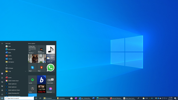 Système d'exploitation : Microsoft Windows 11